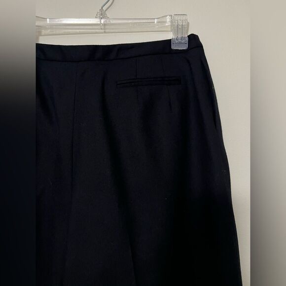 Harvé Benard‎ Sport 100% Wool Black Trousers Size 14 - Picture 5 of 5